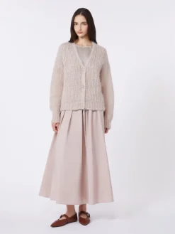 Mohair cardigan - SAND