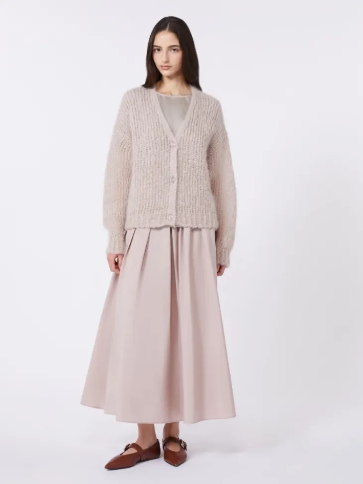 Mohair cardigan - SAND