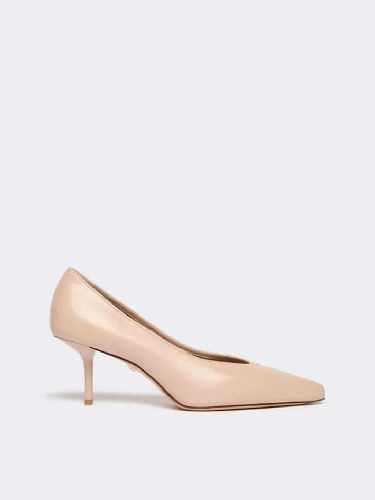 Nappa leather court shoes - NUDO
