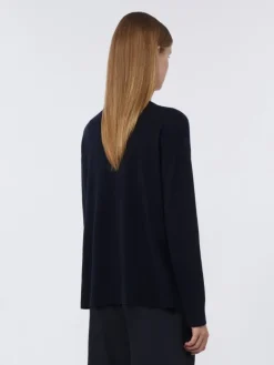 Oversized wool sweater - ULTRAMARINE