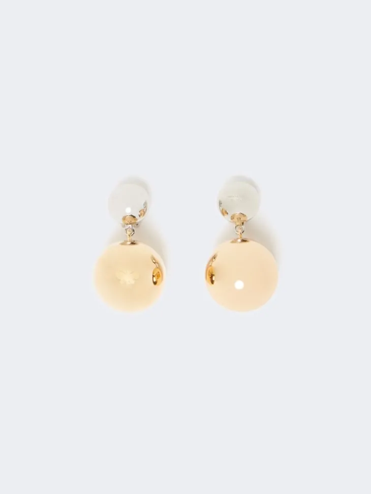 Pasticcino Bag metal earrings - GOLD