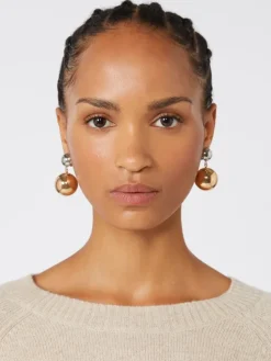 Pasticcino Bag metal earrings - GOLD
