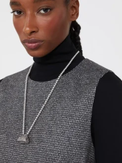 Pasticcino Bag-pendant necklace - BLACK