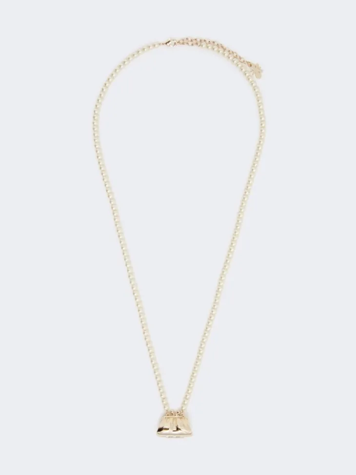 Pasticcino-pendant choker necklace - GOLD