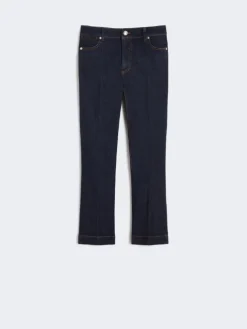 Perfect-fit mini flare jeans - ULTRAMARINE