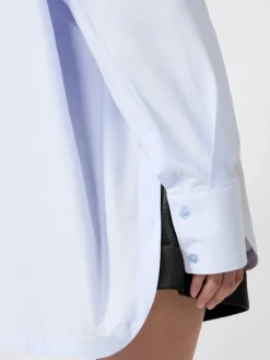Poplin kimono-style tunic - AVIO