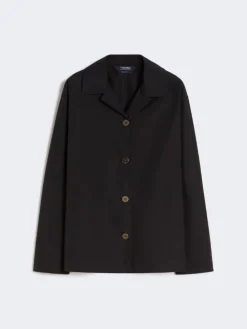 Poplin shirt - BLACK