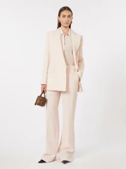 Printed crepe de chine shirt - PINK