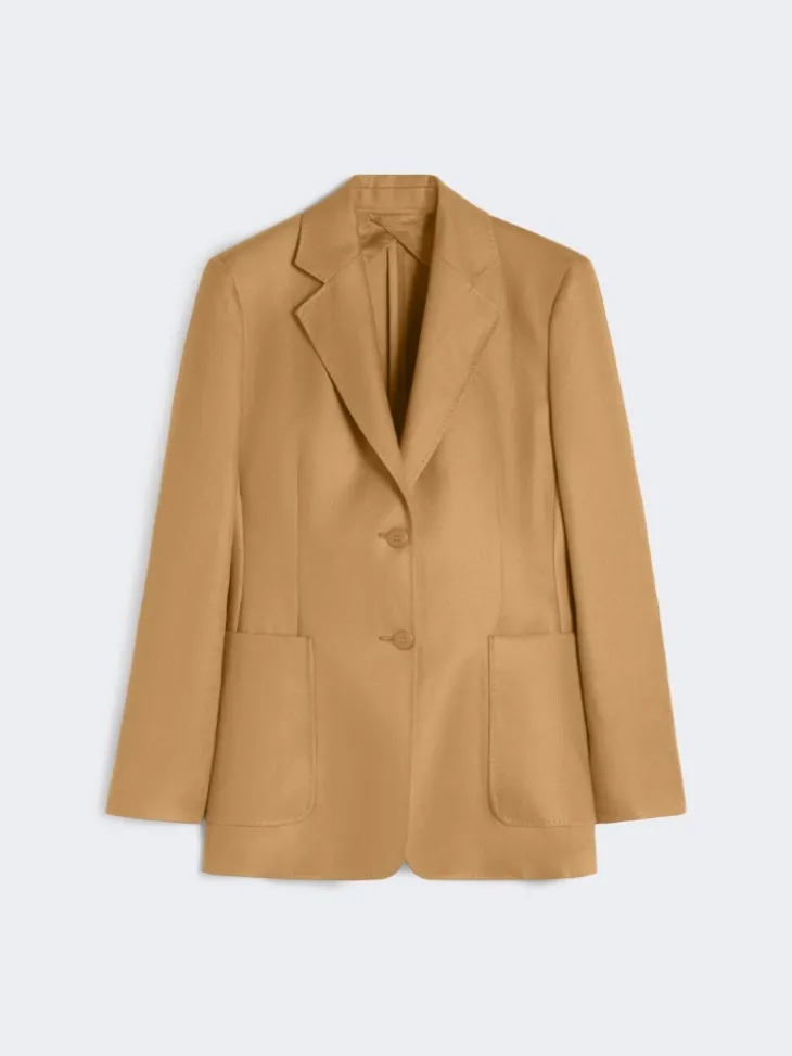 Pure linen blazer - SAND