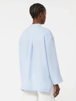 Pure linen shirt - LIGHT BLUE