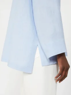 Pure linen shirt - LIGHT BLUE