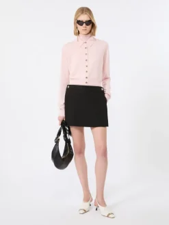 Pure wool cardigan - PINK