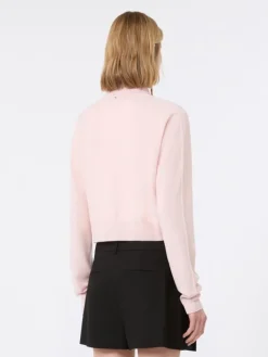 Pure wool cardigan - PINK