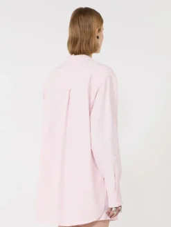 Satin overshirt - PINK