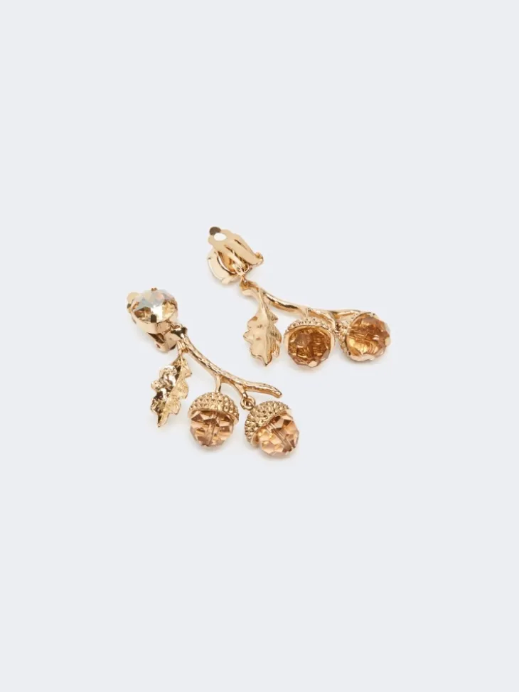 Set with charms and crystals - GOLD