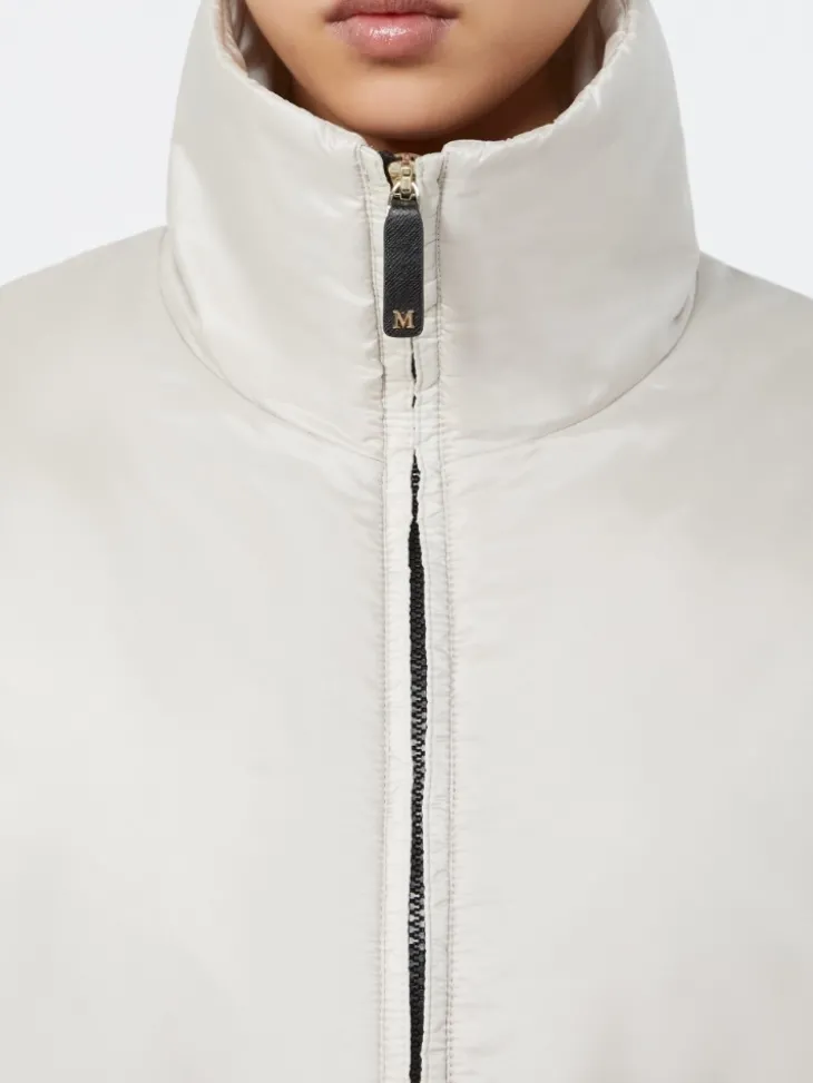 Short padded jacket in water-repellent fabric - ICE