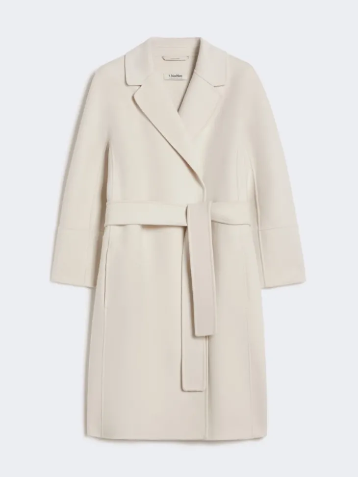 Short wool coat - IVORY