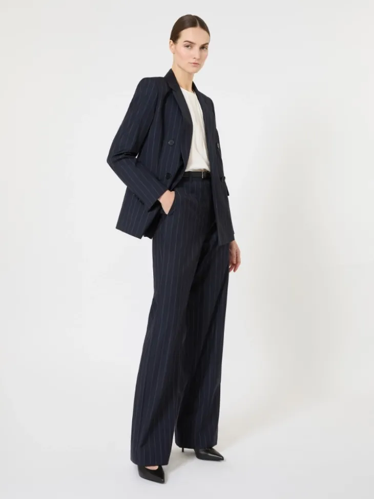 Silk crew-neck blouse - SILK