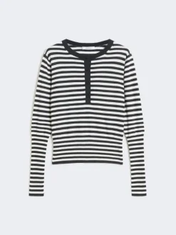Slim-fit cashmere sweater - IVORY