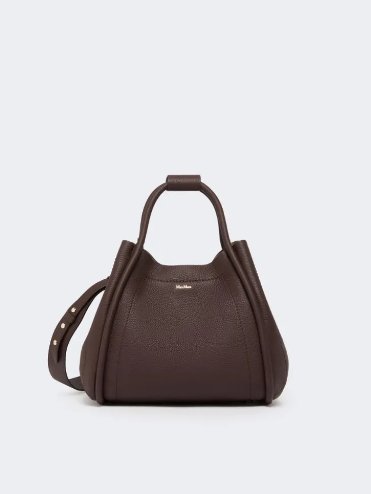 Small leather Marine bag - BORDEAUX
