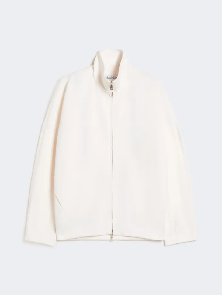 Soft scuba jersey jacket - IVORY