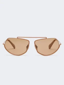 Square sunglasses - CAMEL