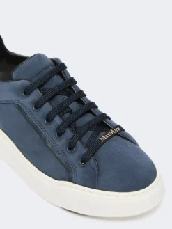 Suede sneakers - ULTRAMARINE