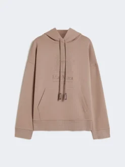 Technical cotton jersey sweatshirt - PINK
