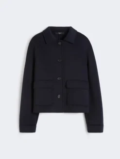 Technical jersey jacket - NAVY