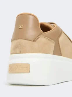 Urban suede sneakers - CAMEL