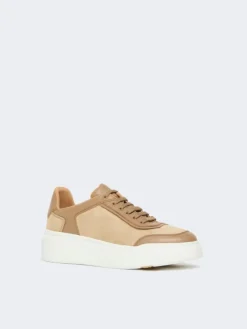Urban suede sneakers - CAMEL