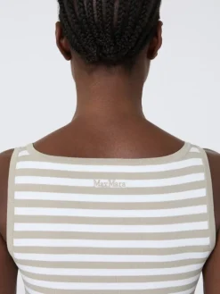 Viscose crêpe yarn sleeveless jumper - PINK