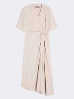 Viscose envers satin dress - POWDER