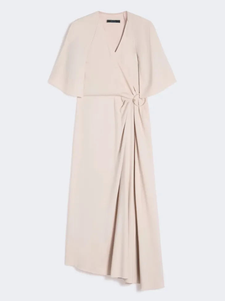 Viscose envers satin dress - POWDER