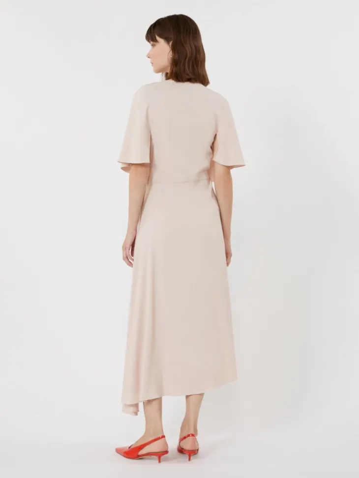 Viscose envers satin dress - POWDER