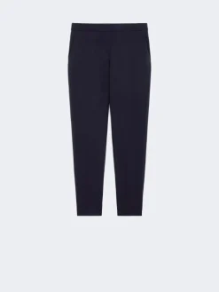 Viscose jersey trousers - ULTRAMARINE