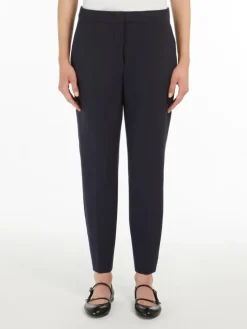 Viscose jersey trousers - ULTRAMARINE