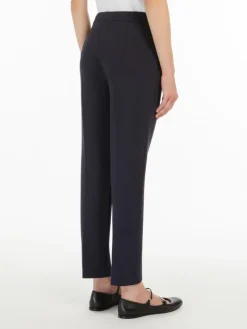 Viscose jersey trousers - ULTRAMARINE