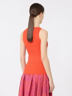 Viscose-blend yarn top - CORAL