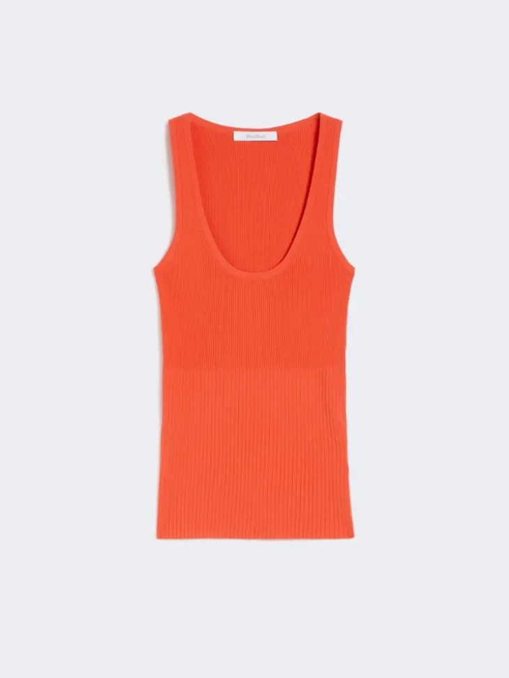 Viscose-blend yarn top - CORAL