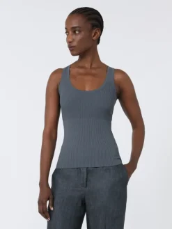 Viscose-blend yarn top - DARK GREY