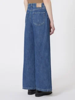 Wide-leg denim jeans - MIDNIGHTBLUE