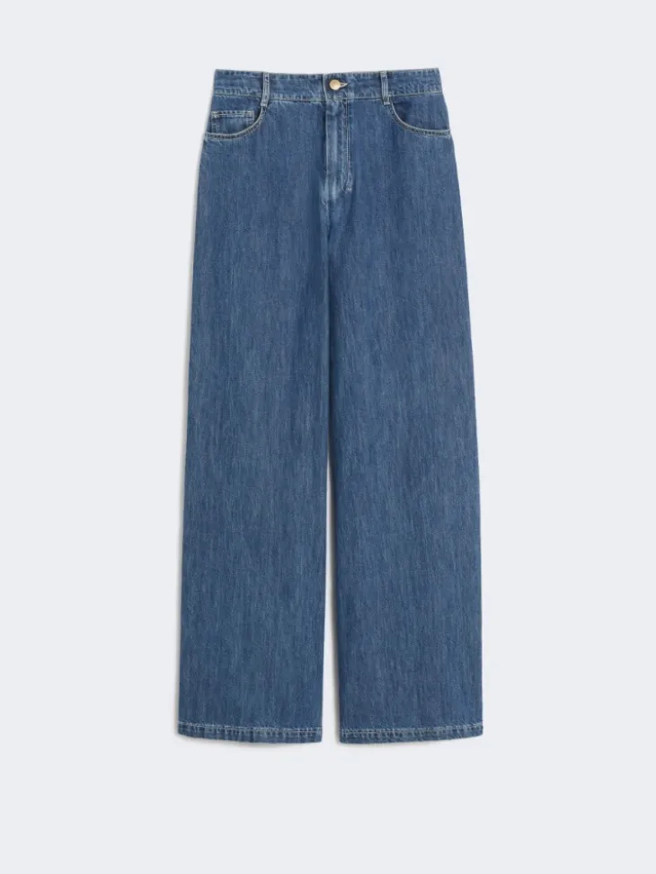 Wide-leg denim jeans - MIDNIGHTBLUE
