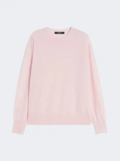 Wool and cashmere basic sweater - PINK