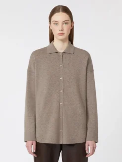 Wool and cashmere cardigan - TURTLEDOVE