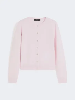 Wool and cashmere cardigan - PINK