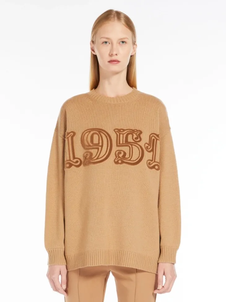 Wool and cashmere jumper - POWDER