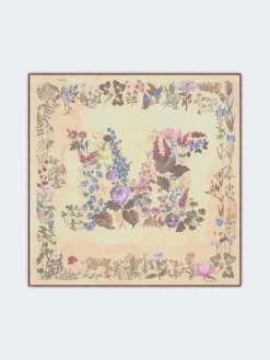 Wool and silk shawl - BEIGE