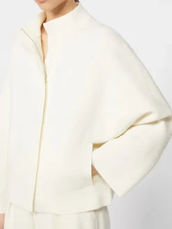Wool boxy cardigan - SILK