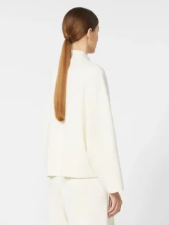 Wool boxy cardigan - SILK